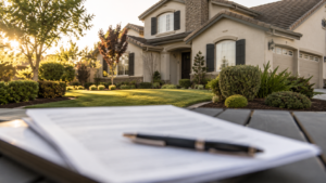 California inherited home with documents for a sibling buyout
